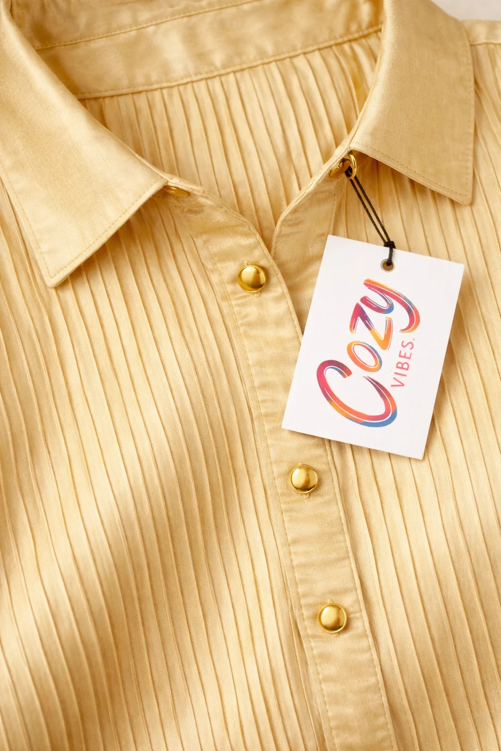 Golden Silk Crush Co-ord Se